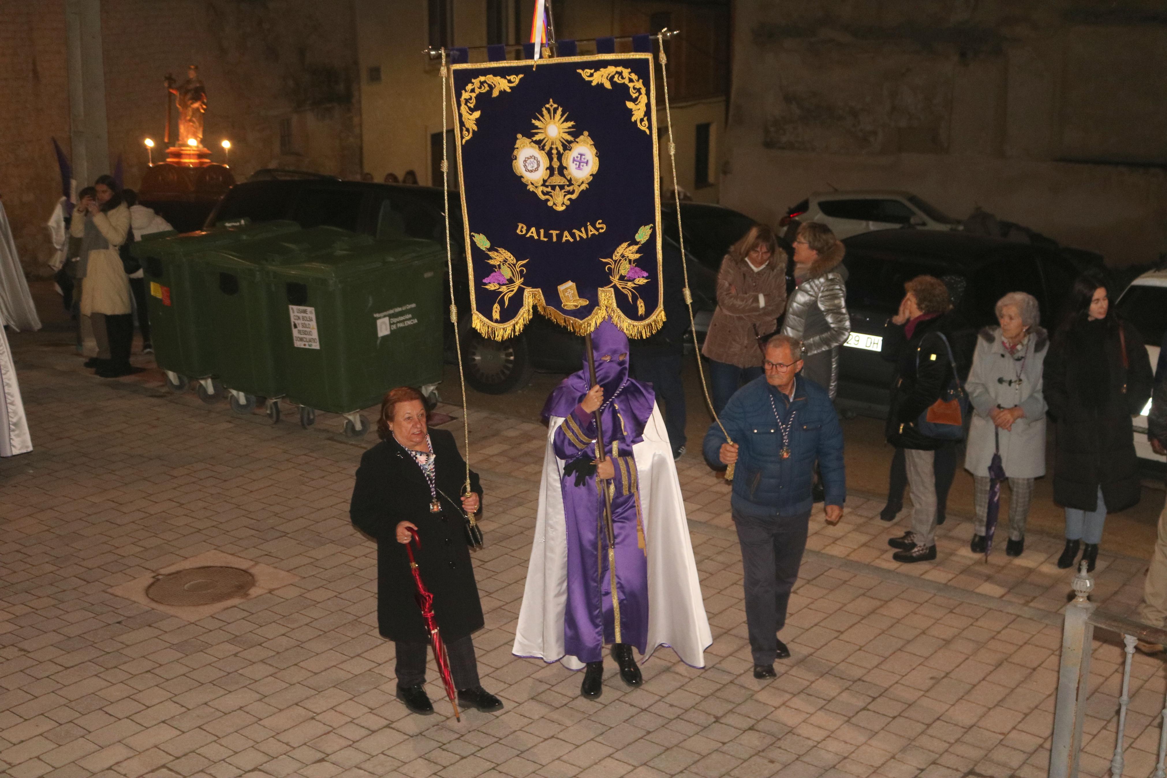 Procesión del Silencio y la Luz en Baltanás