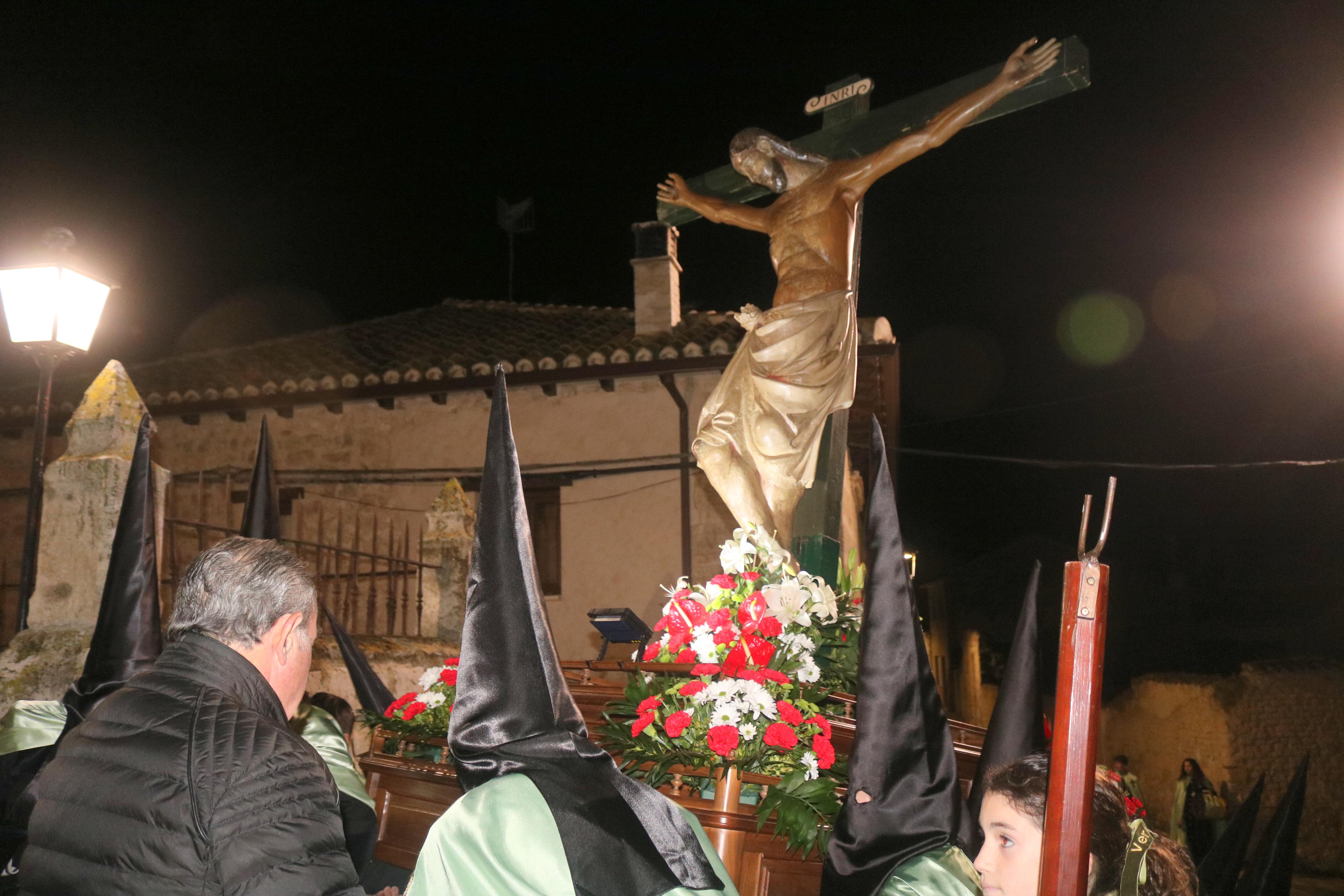 Procesión del Silencio y la Luz en Baltanás