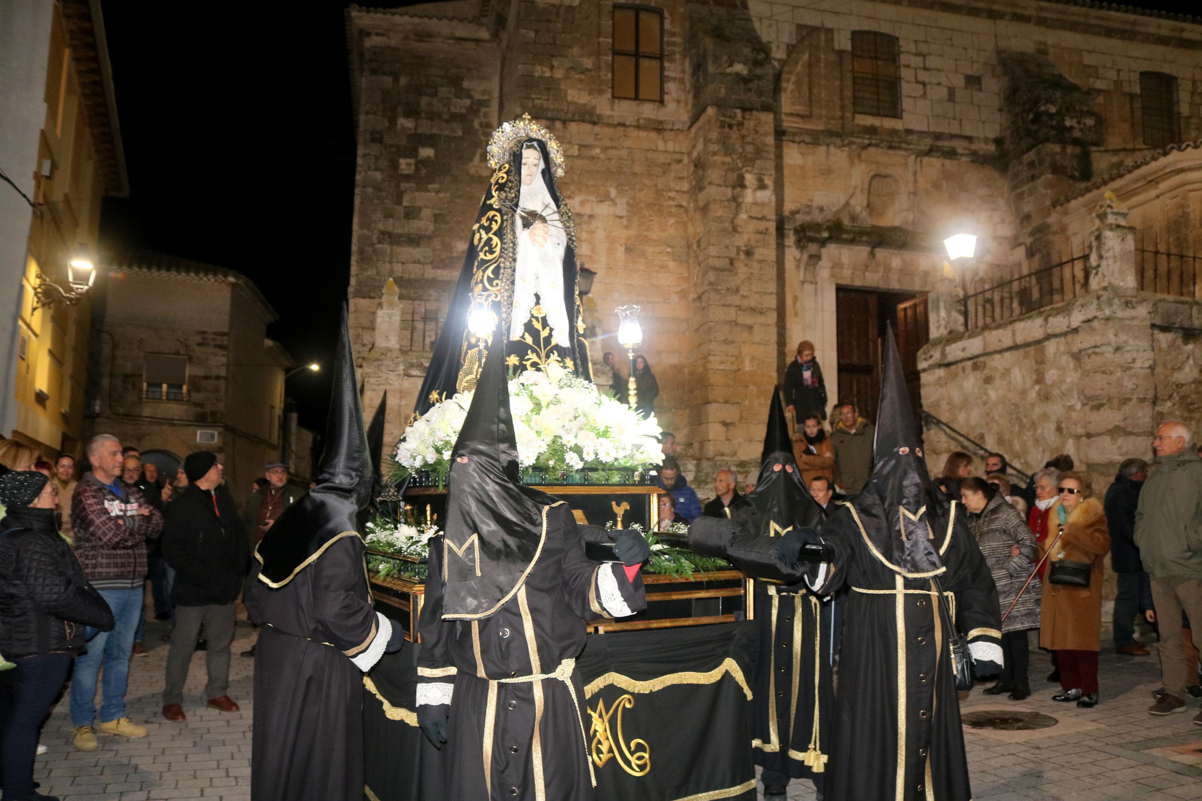 Procesión del Silencio y la Luz en Baltanás