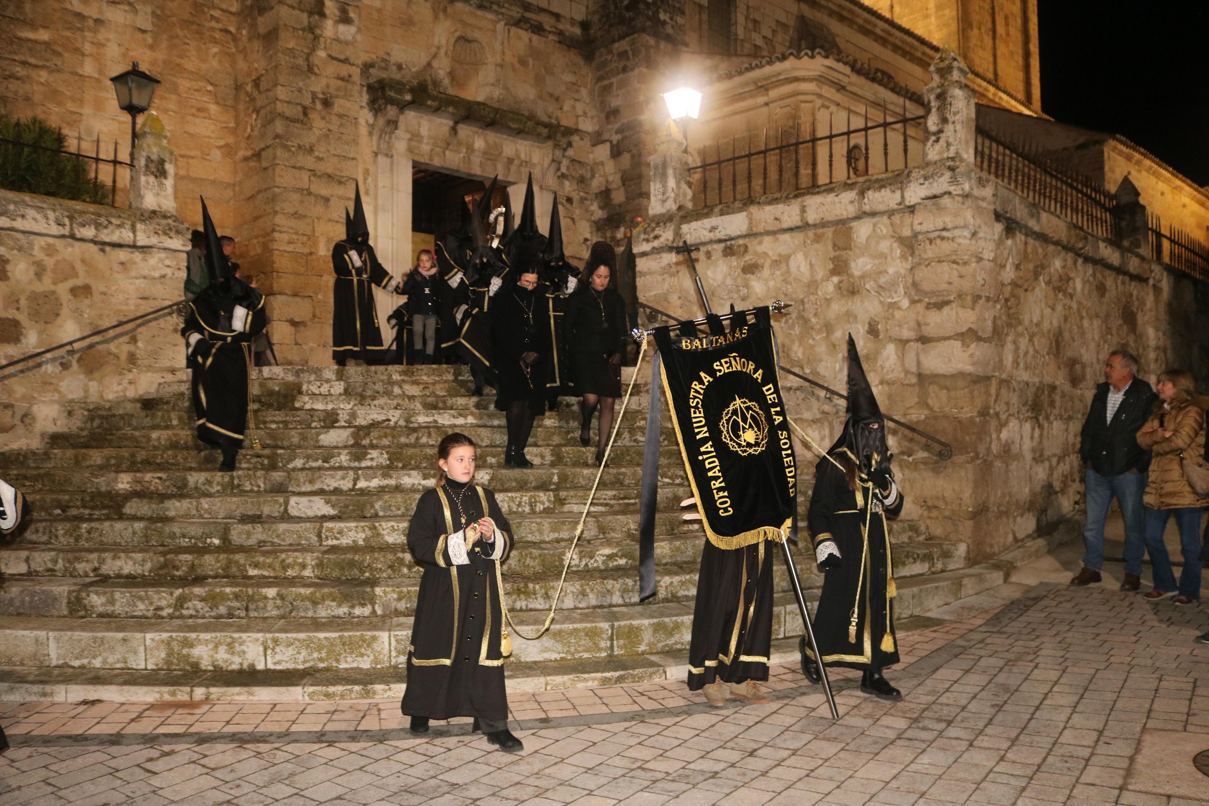 Procesión del Silencio y la Luz en Baltanás