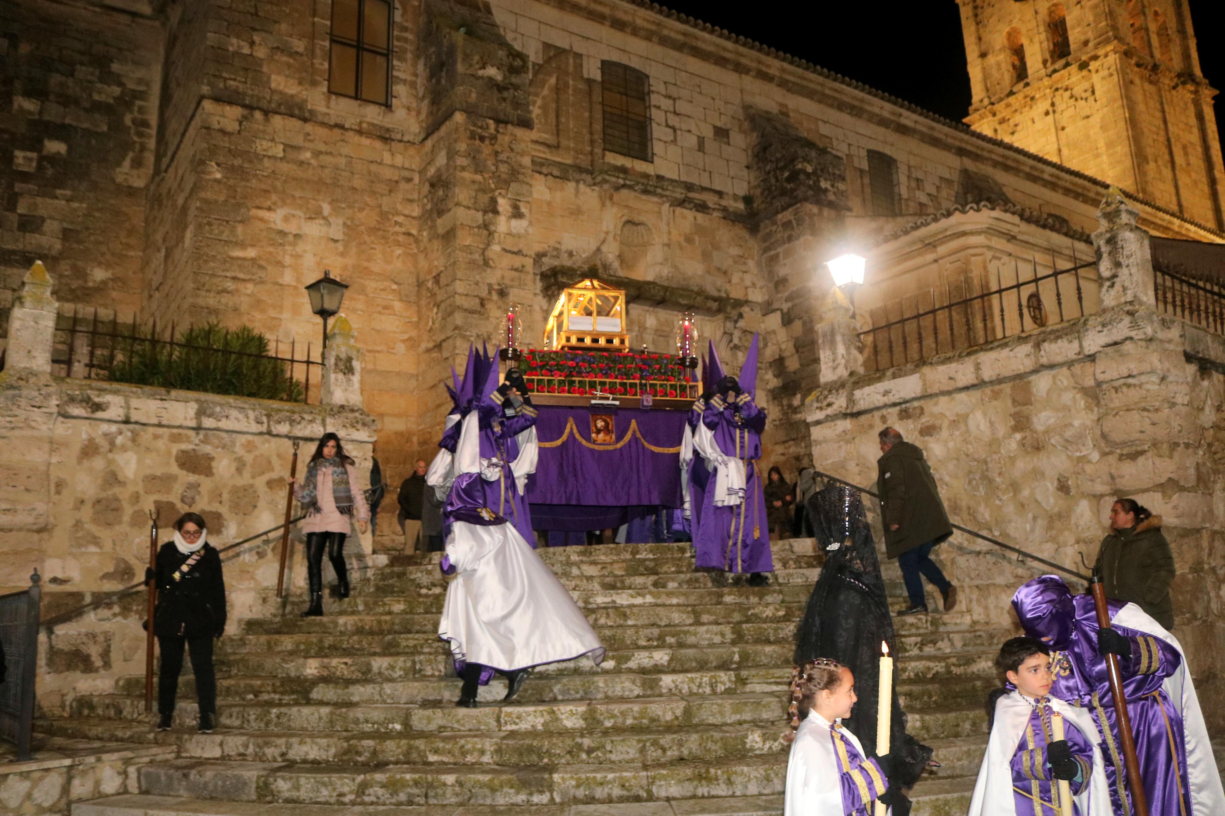 Procesión del Silencio y la Luz en Baltanás