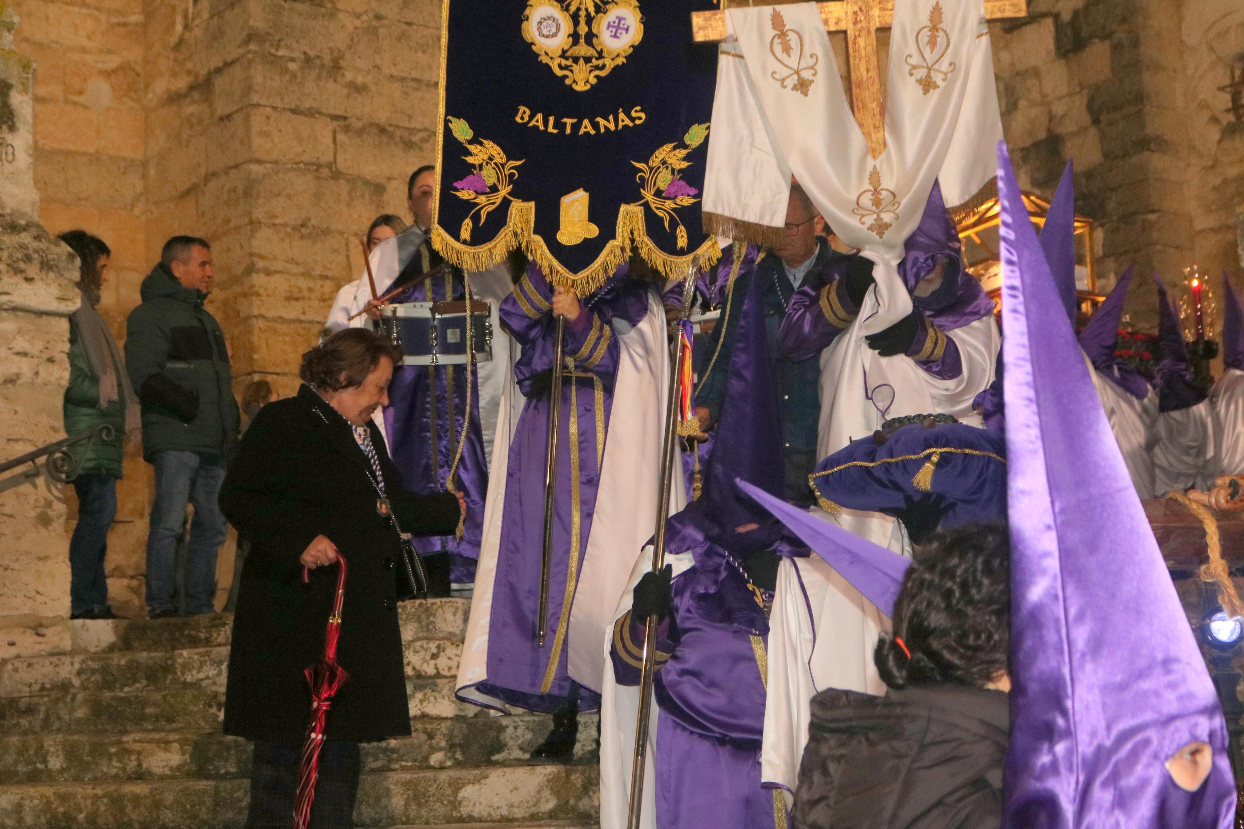 Procesión del Silencio y la Luz en Baltanás