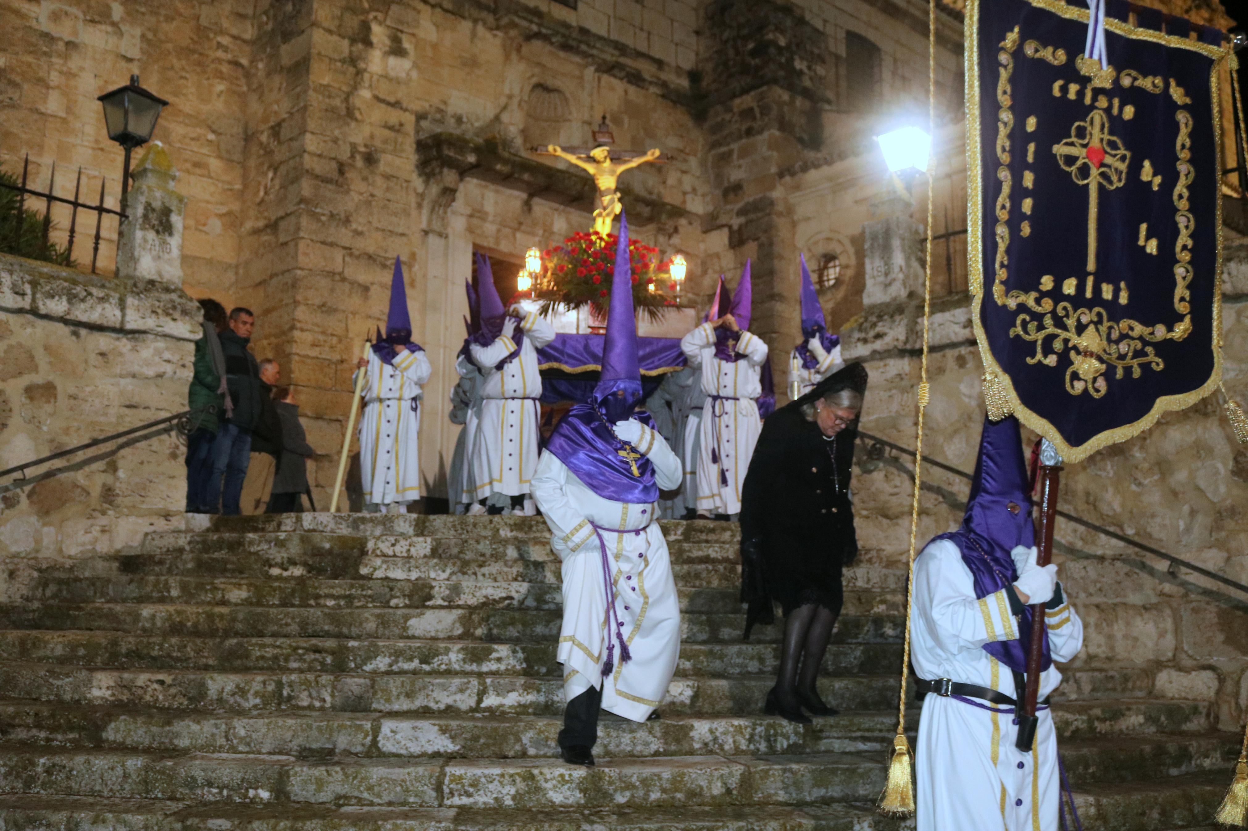 Procesión del Silencio y la Luz en Baltanás