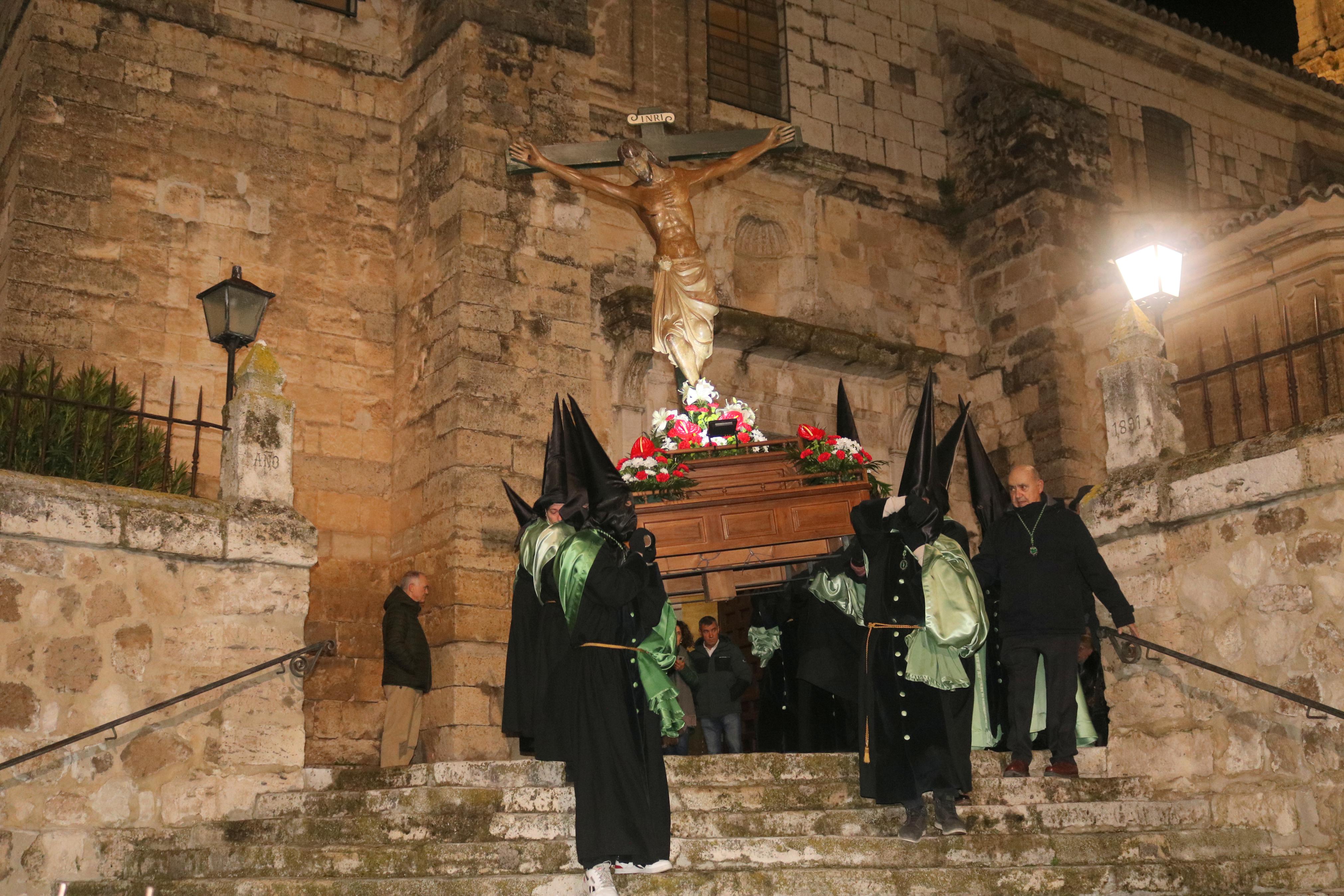 Procesión del Silencio y la Luz en Baltanás