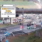 Dos accidentes en Tordesillas provocan retenciones en la A-6 hacia Madrid