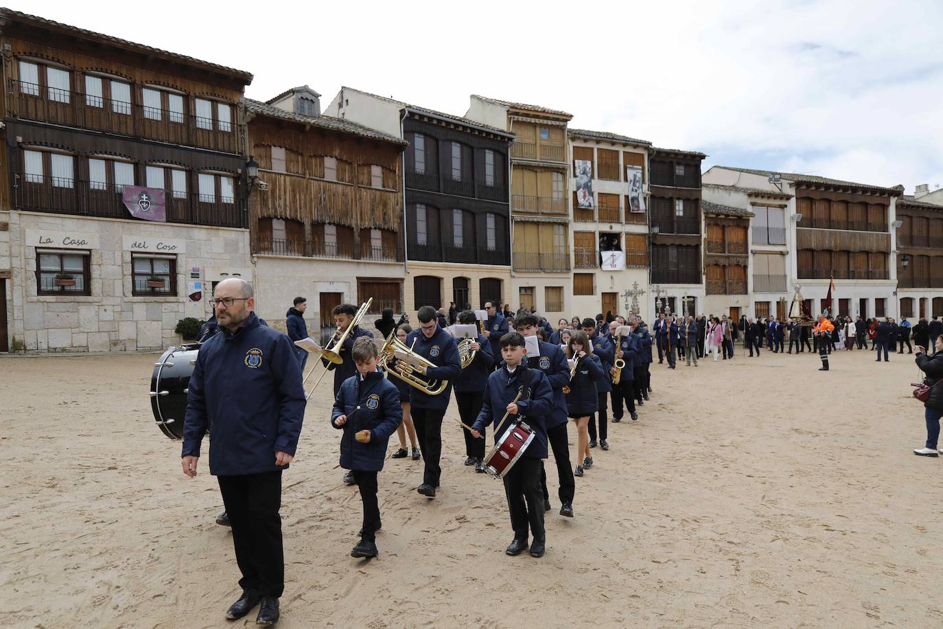 Las imágenes de la Bajada del Ángel en Peñafiel