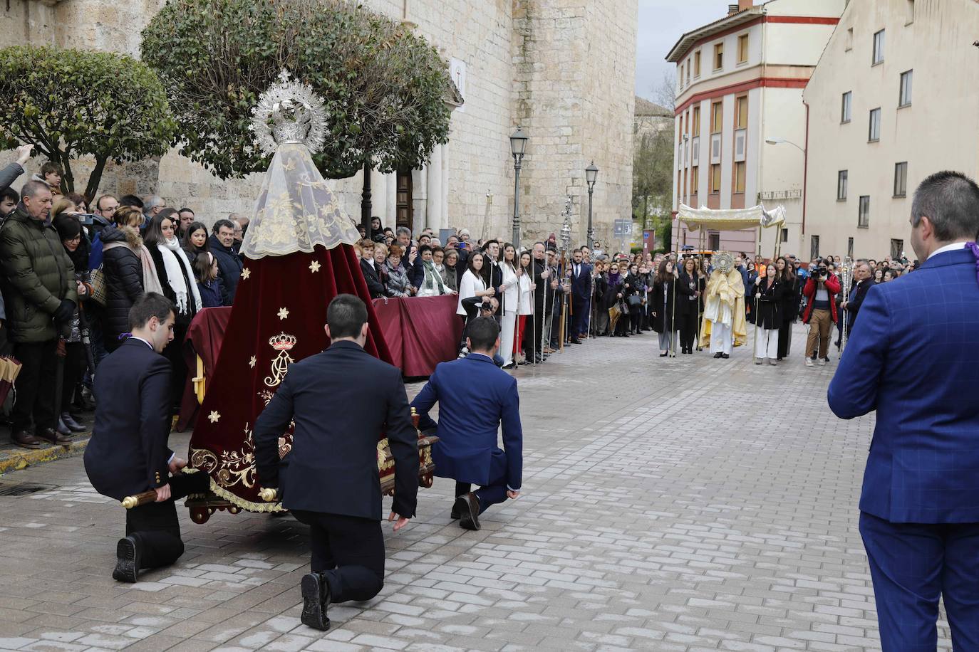 Las imágenes de la Bajada del Ángel en Peñafiel