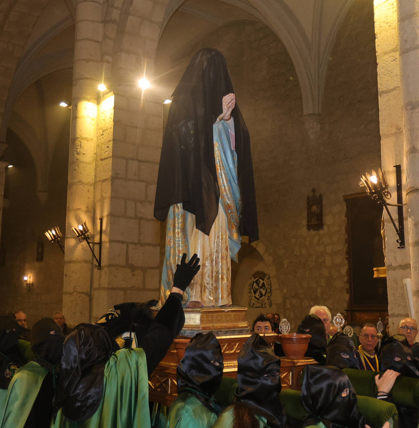 San Pablo acoge el punto y final a la Semana Santa de Palencia