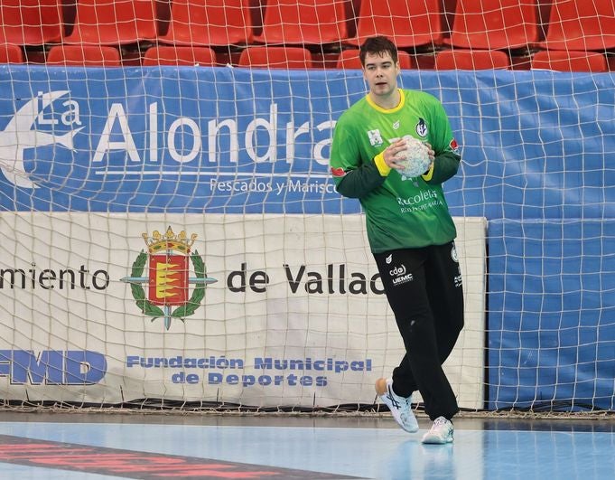 Beni Nagy, en su debut en Huerta del Rey el pasado sábado.