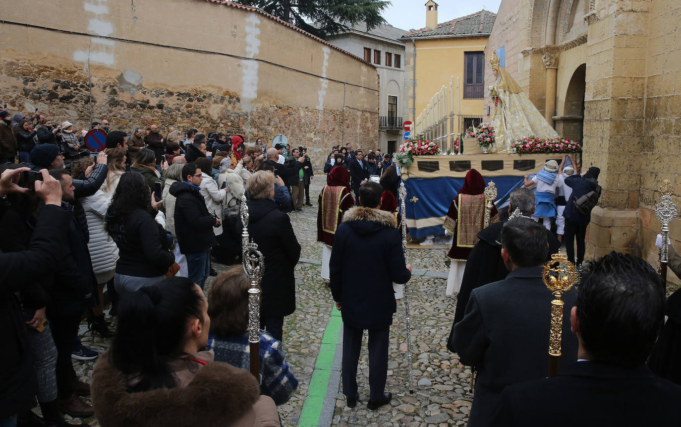 La procesión del Encuentro, en imágenes