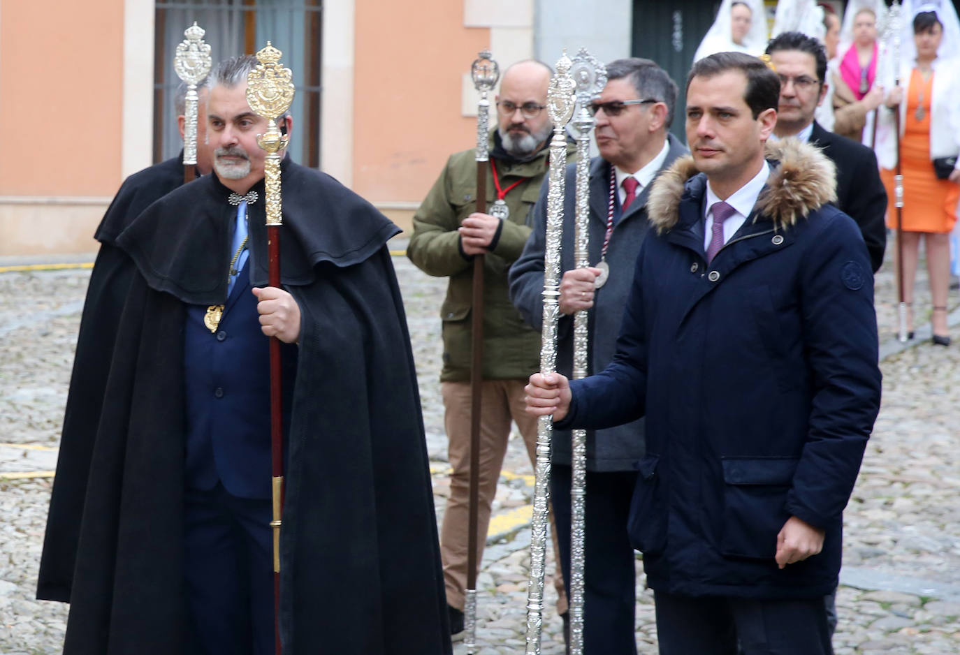 La procesión del Encuentro, en imágenes