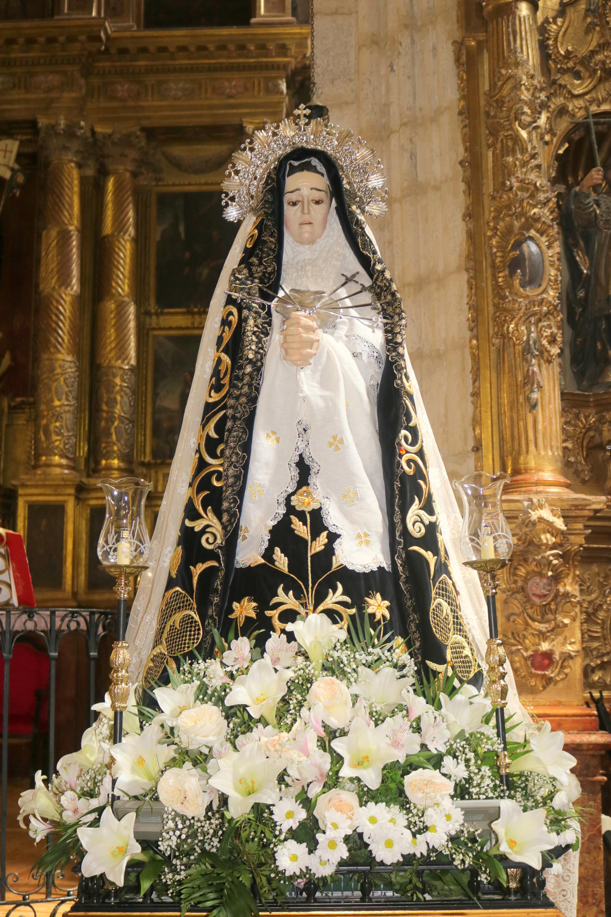 Procesión del Encuentro en Baltanás