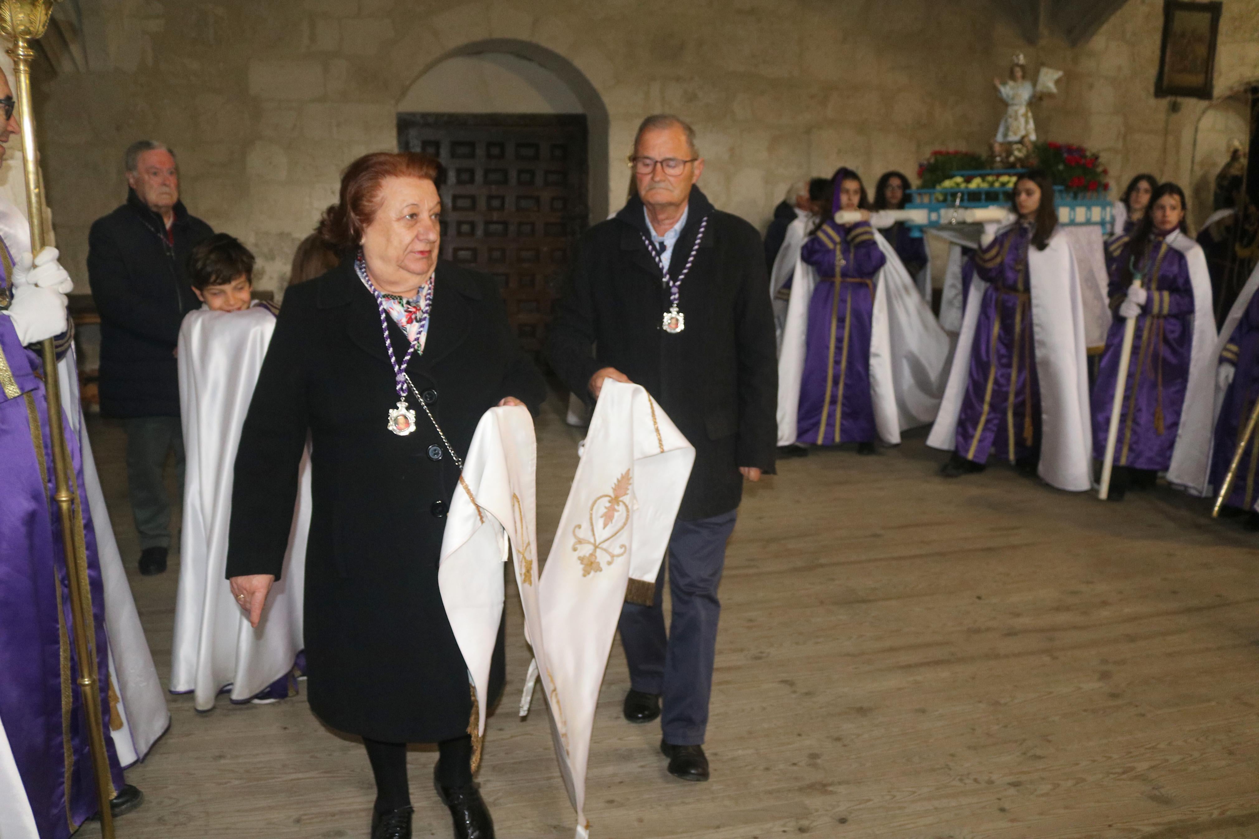 Procesión del Encuentro en Baltanás