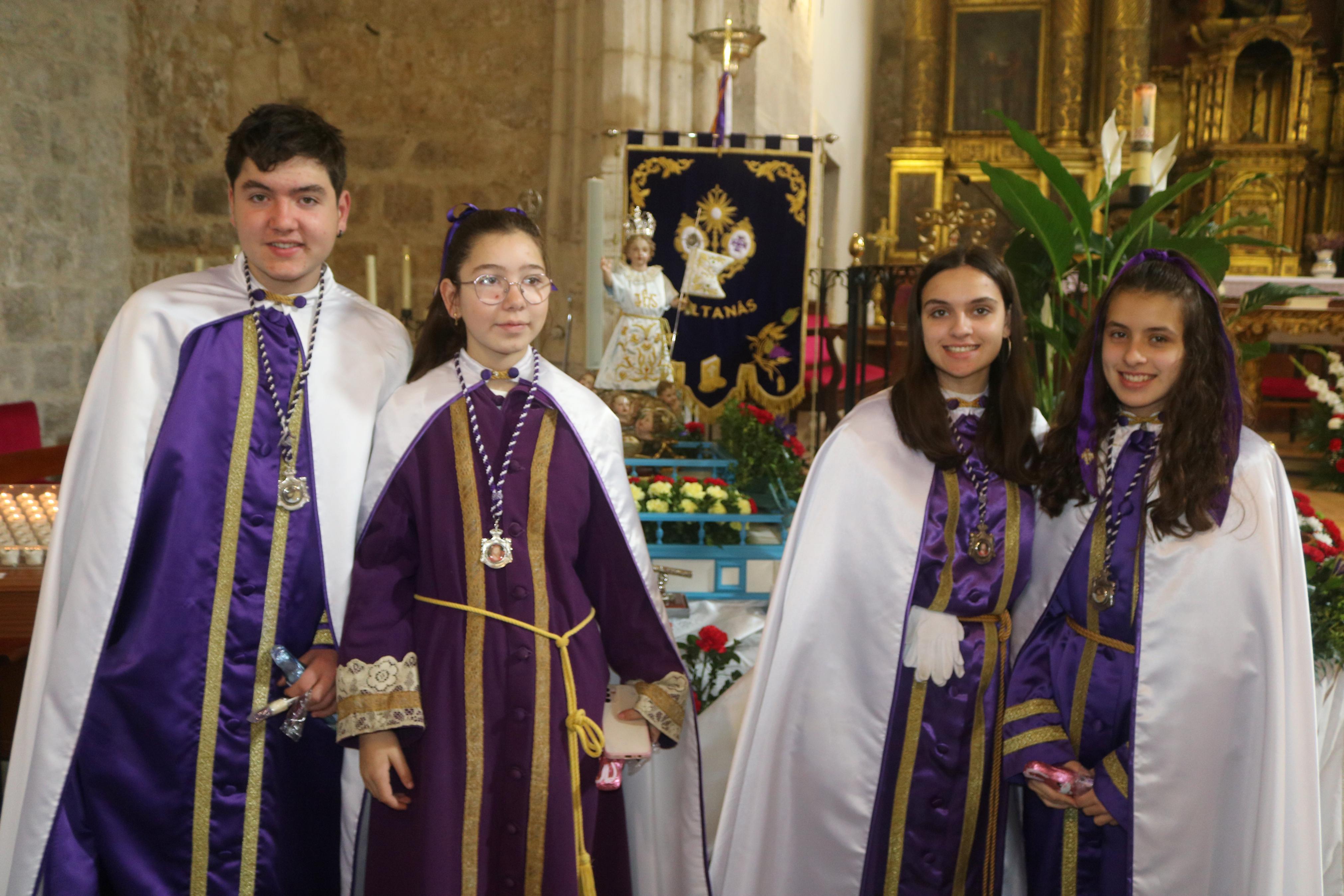 Procesión del Encuentro en Baltanás