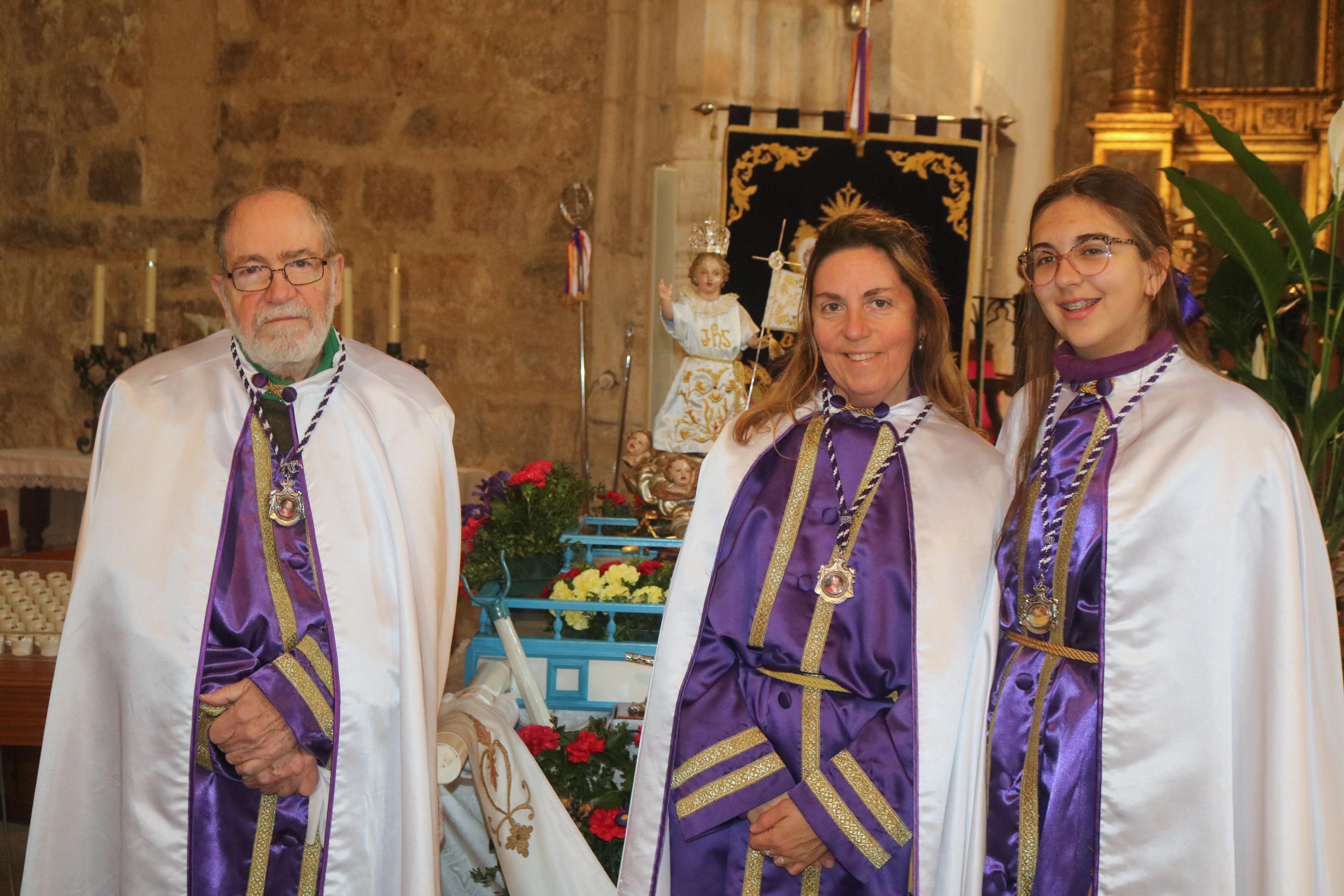 Procesión del Encuentro en Baltanás