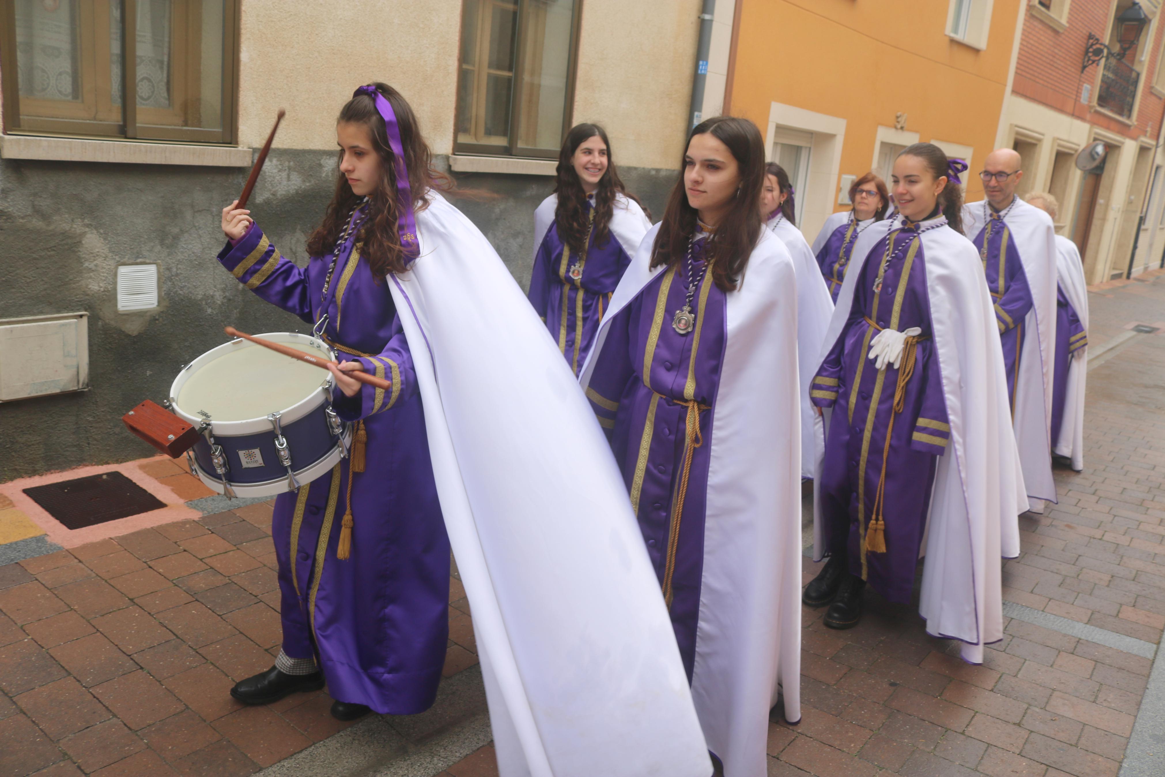 Procesión del Encuentro en Baltanás