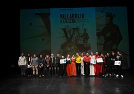 Entrega de premios del concurso de microteatro urbano en Valladolid