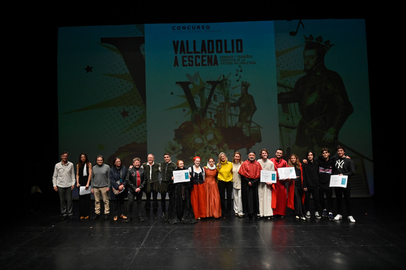 Las imágenes del concurso de microteatro urbano en Valladolid