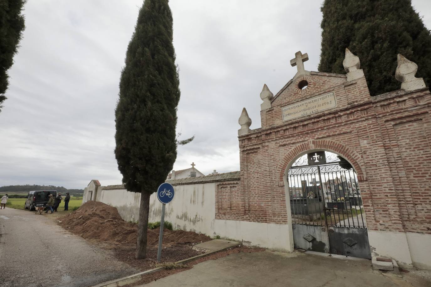 Así fue la exhumación de los restos de Pedro de la Calle en Mojados