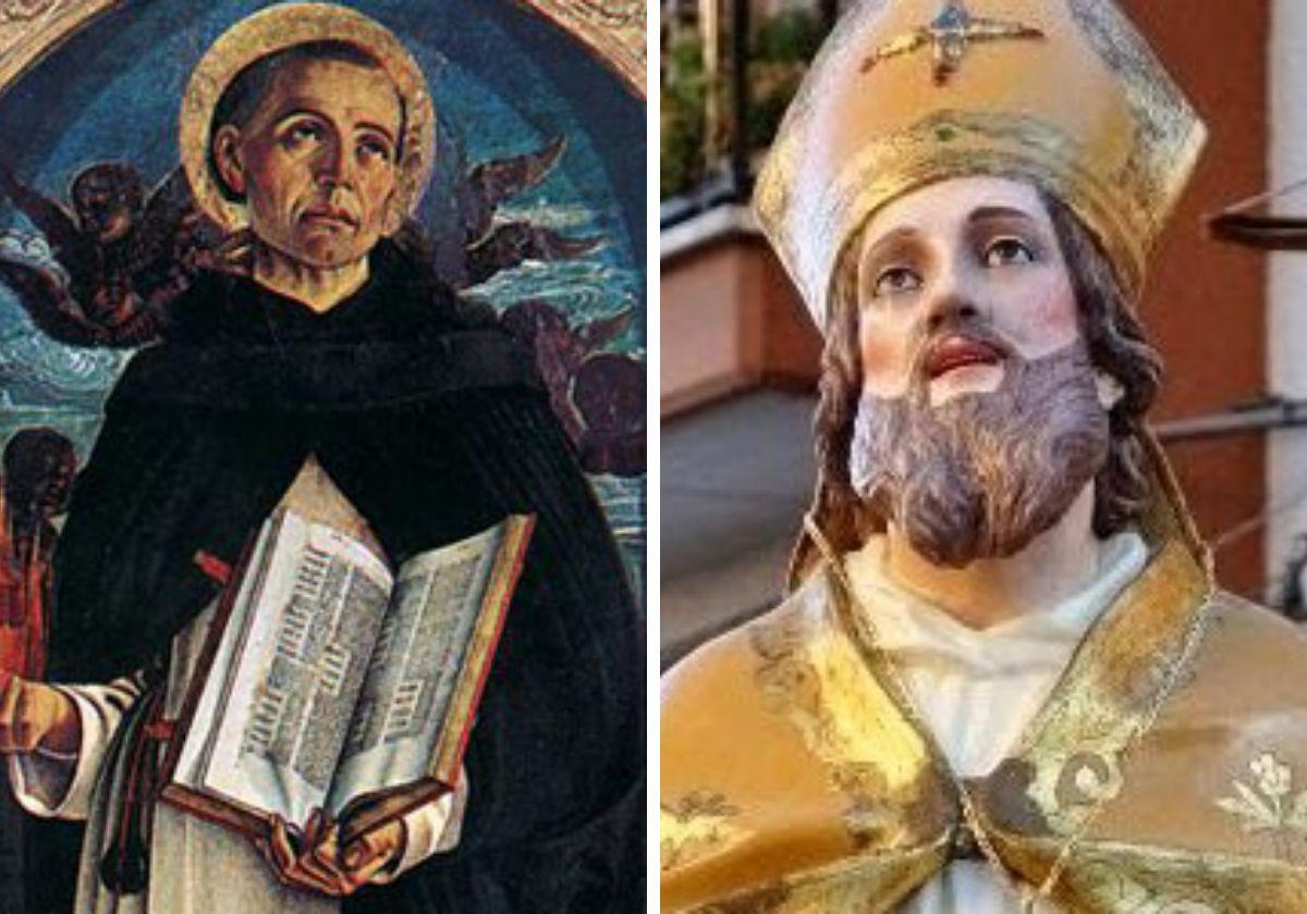 San Vicente Ferrer y San Alberto de Montecorvino.