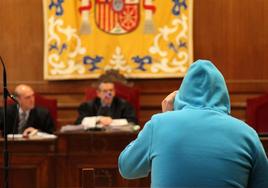 Juicio contra un acusado de violación en la Audiencia Provincial de Segovia.