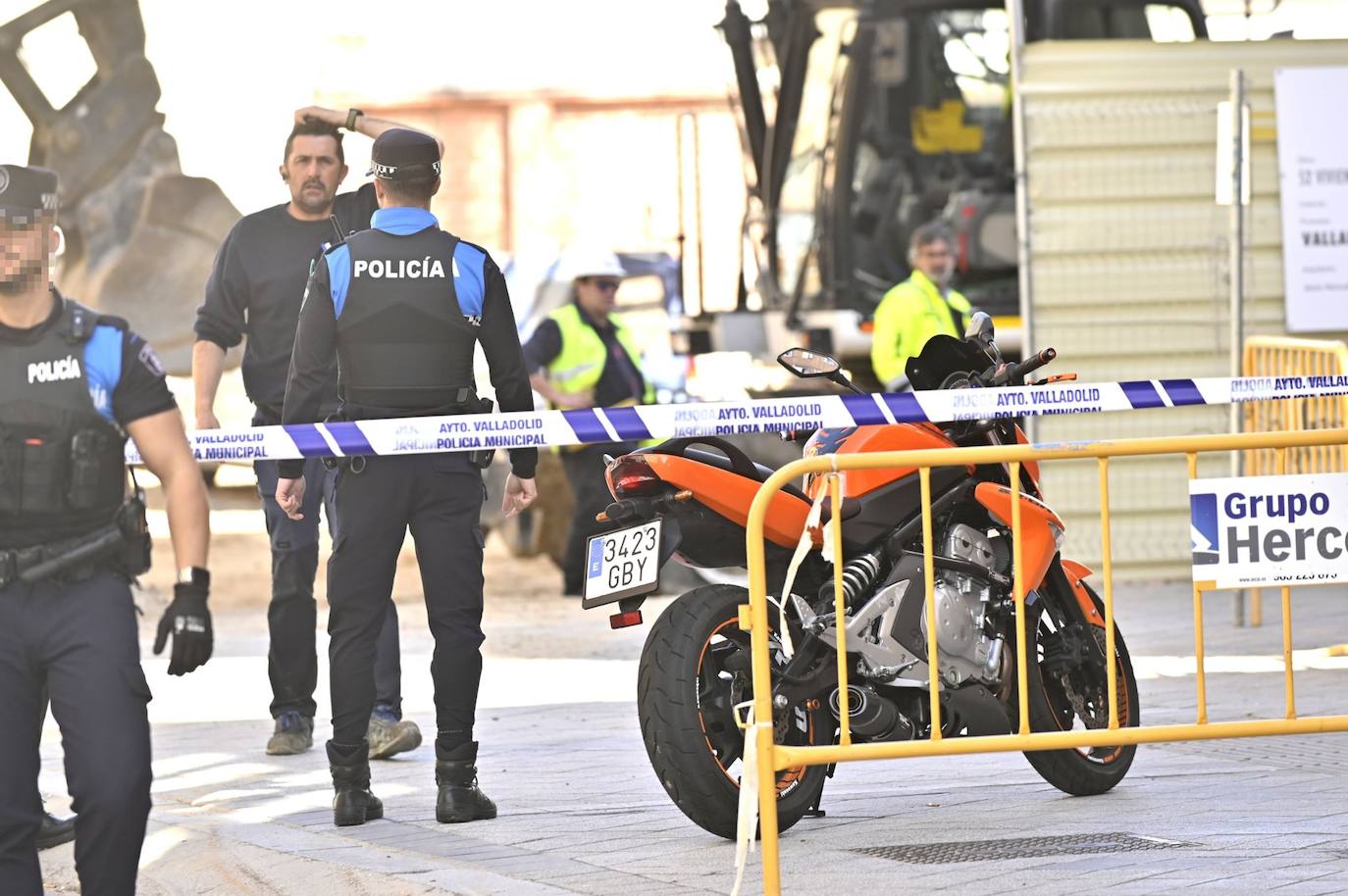 Dos heridos en un atropello en Valladolid