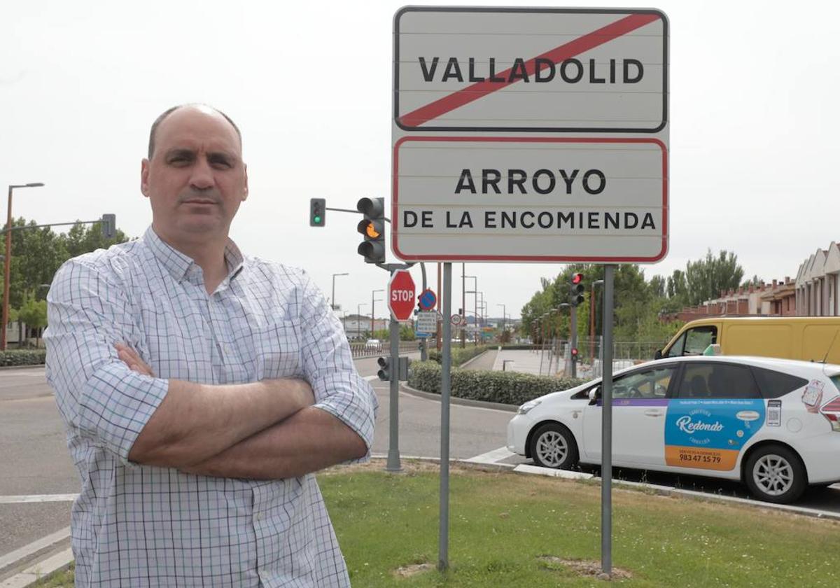 El expresidente de los taxistas, Alberto Romo, en una foto de archivo.