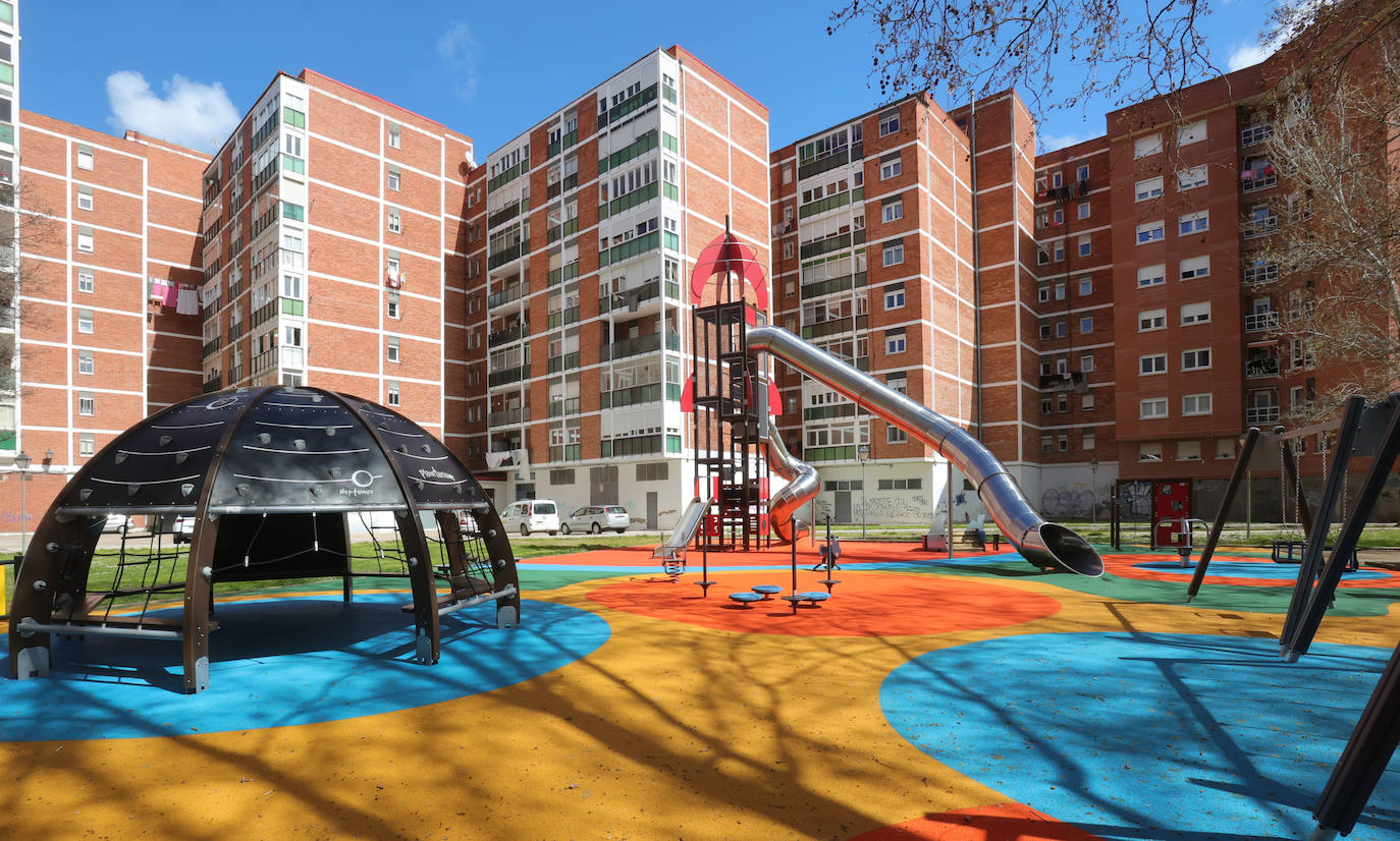 Nuevos parques infantiles en Palencia