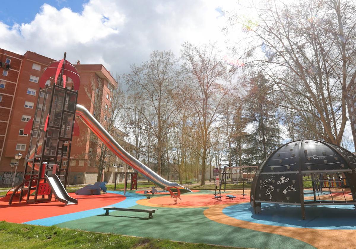 Nuevos parques infantiles en Palencia