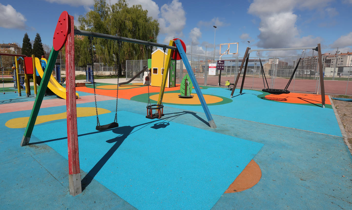 Nuevos parques infantiles en Palencia