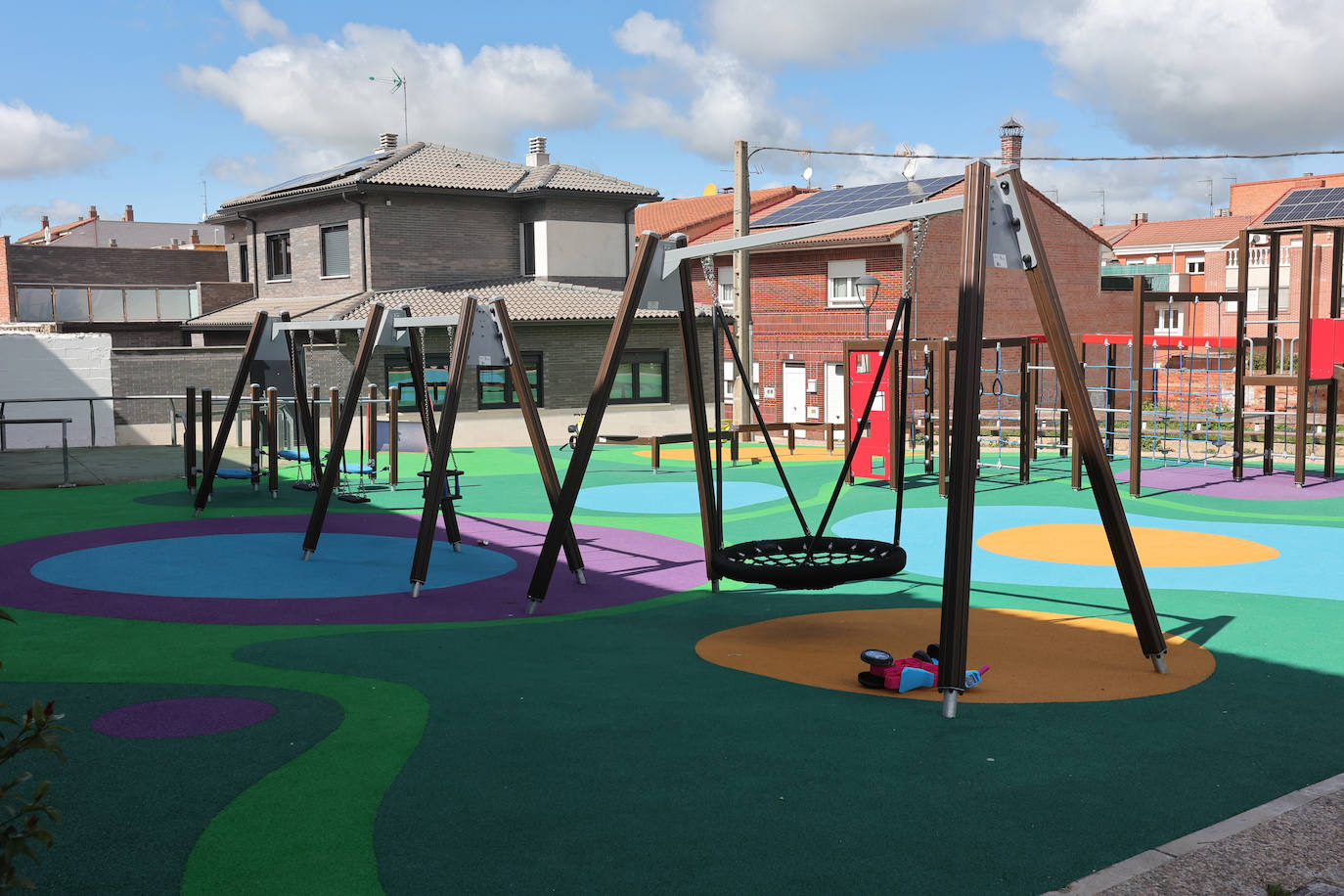 Nuevos parques infantiles en Palencia