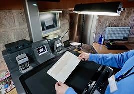 Tcenología en el Archivo de Simancas.