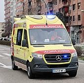 Trasladada al hospital tras ser golpeada por un coche que se dio a la fuga