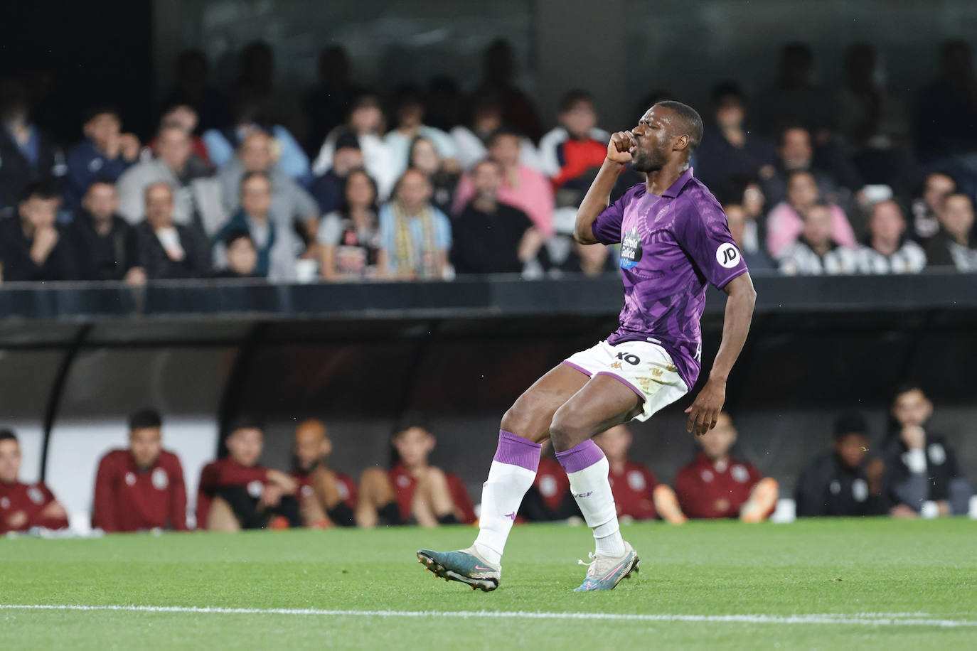 La victoria del Real Valladolid en Cartagena, en imágenes