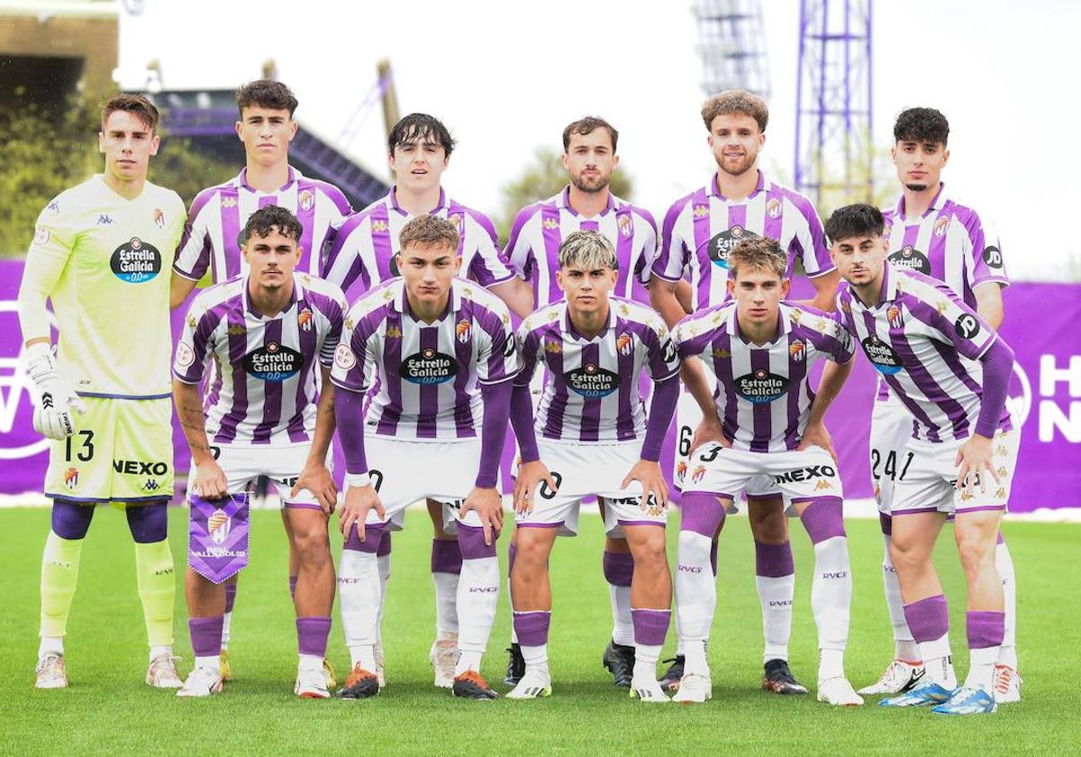 Once inicial del Promesas ante la Gimnástica Torrelavega.