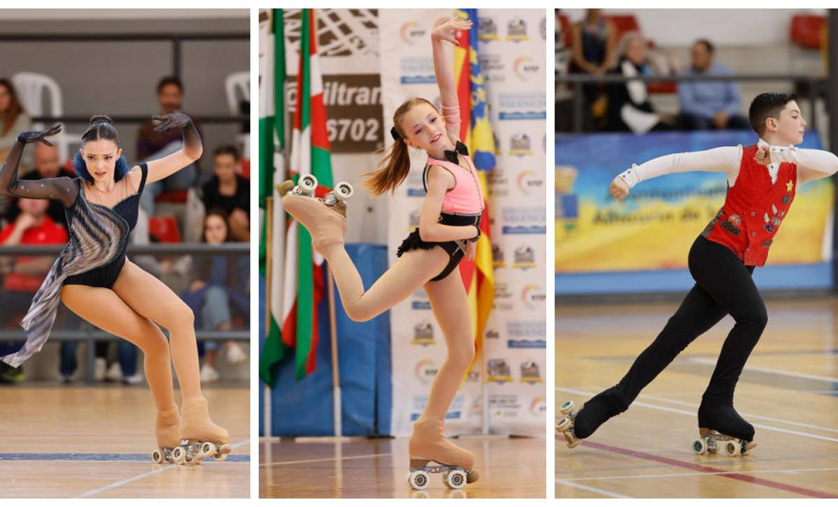 Imagen principal - Algunos de los patinadores que participarán en la semifinal del Mundial.