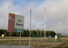 Base aérea de La Cerra en las cercanías de Villapún.