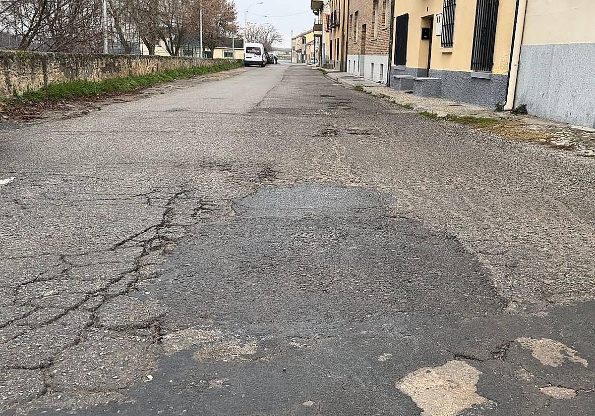 Calle Cantarranas, en la actualidad.