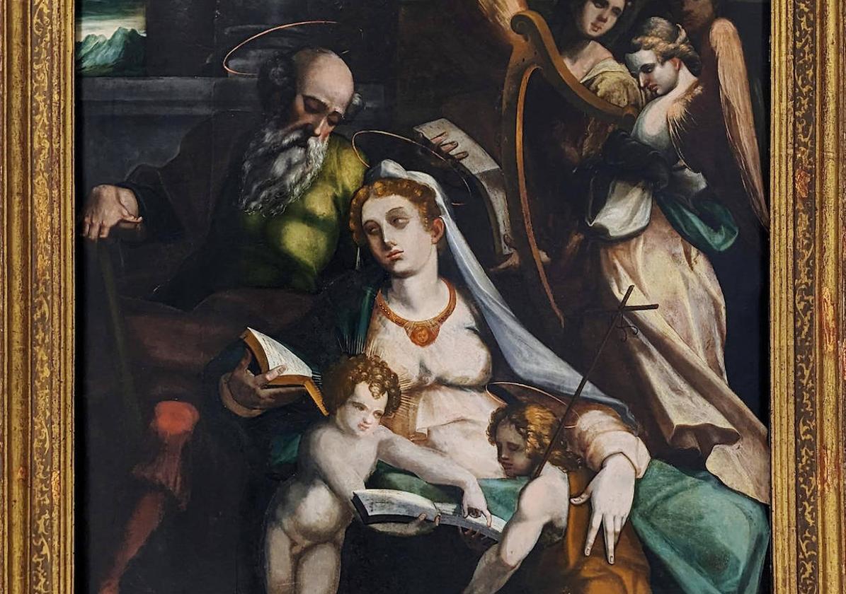 Una familia medinense dona nueve obras al Museo de las Ferias