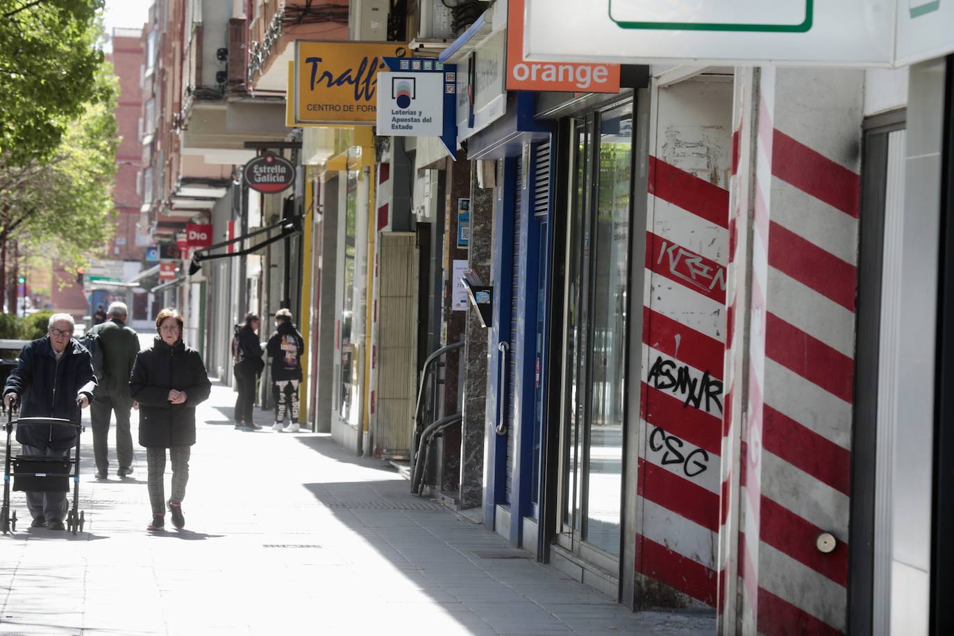 Paseo, foto a foto, por la calle Cigüeña