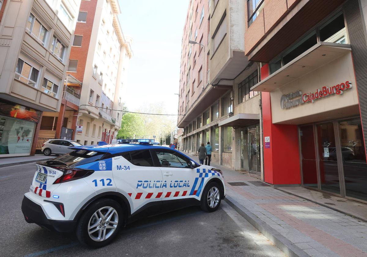 Calle Los Tintes, donde fue identificado el agresor.