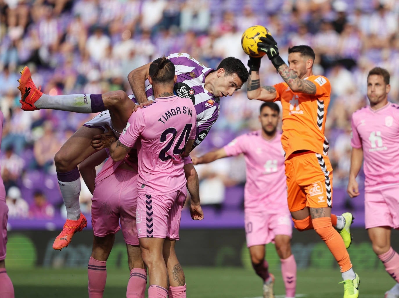 Las imágenes del partido Real Valladolid-Eldense