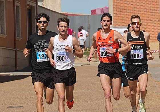 1.270 atletas compiten en Frómista contra la ELA