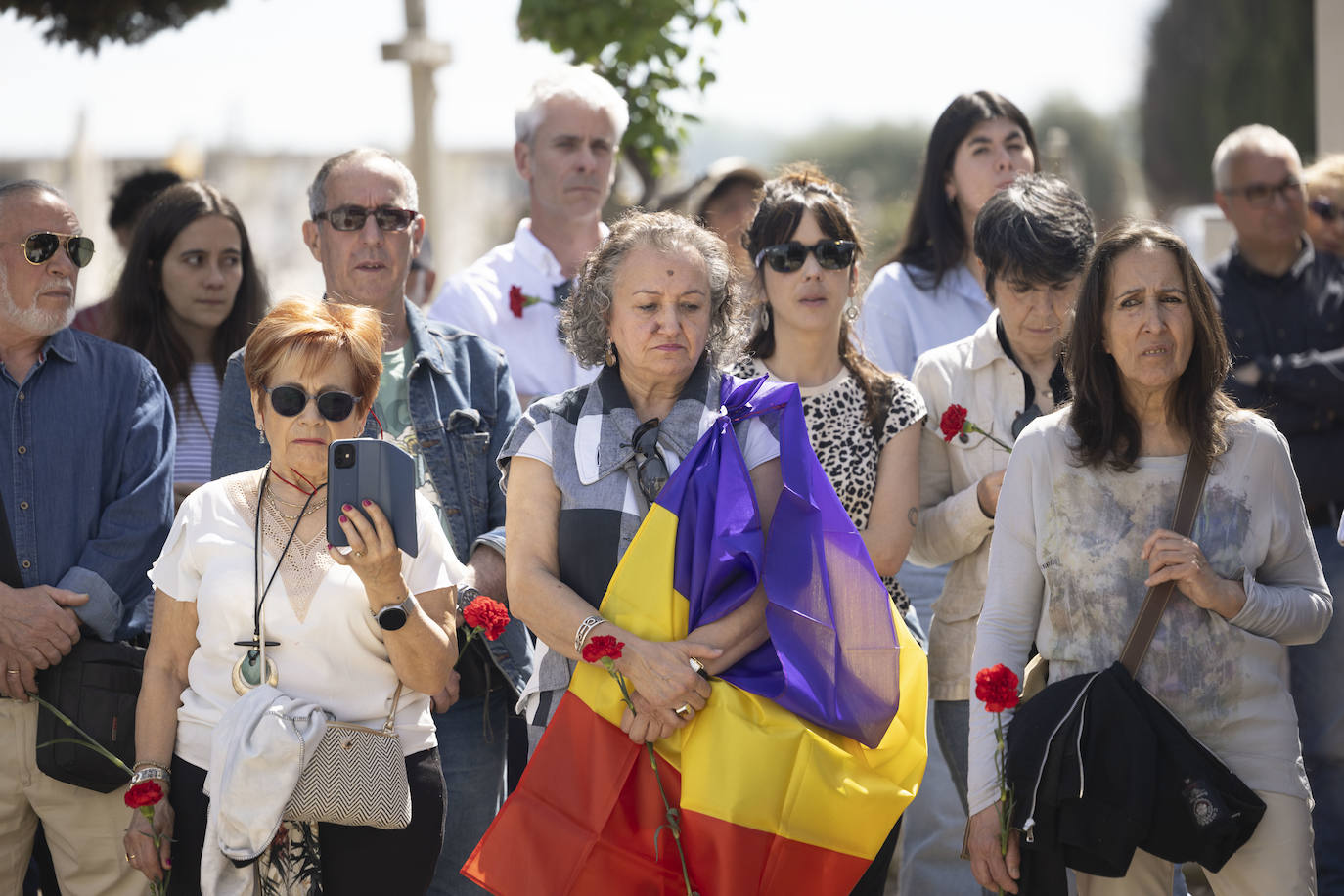 Público asistente al acto de homenaje.