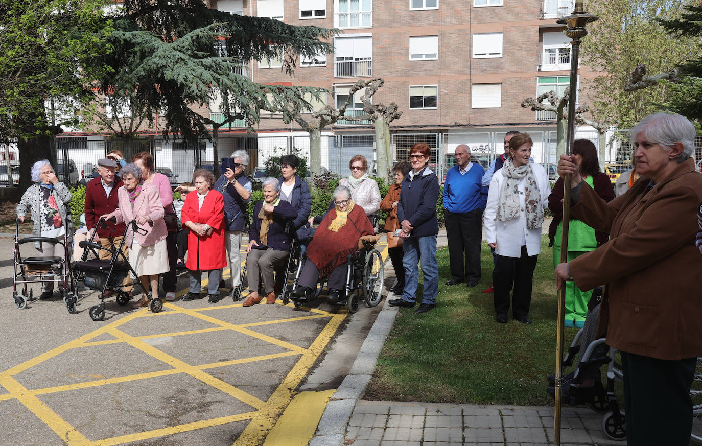 La residencia de mayores celebra la procesión de San Telmo