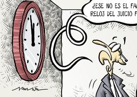 La viñeta de Sansón: 'Casi en punto'