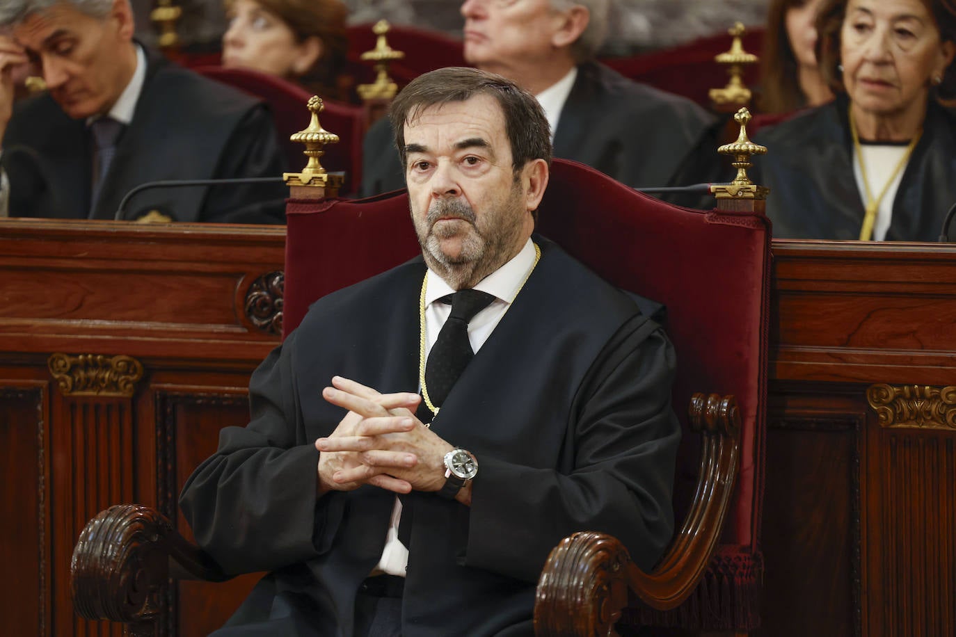 Vicente Guilarte Gutiérrez, presidente del Consejo general del Poder Judicial .
