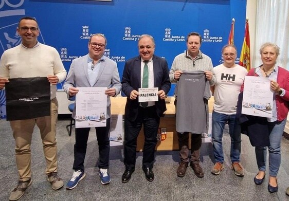 Organizadores de las actividades del Día de Castilla y León en Palencia.