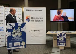 Miguel Ángel de Vicente presenta la campaña informativa.