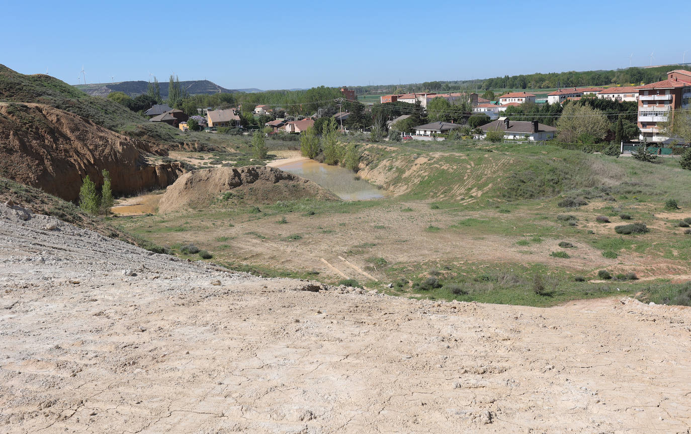 La cantera abandonada en Monzón revive con las obras del Ave